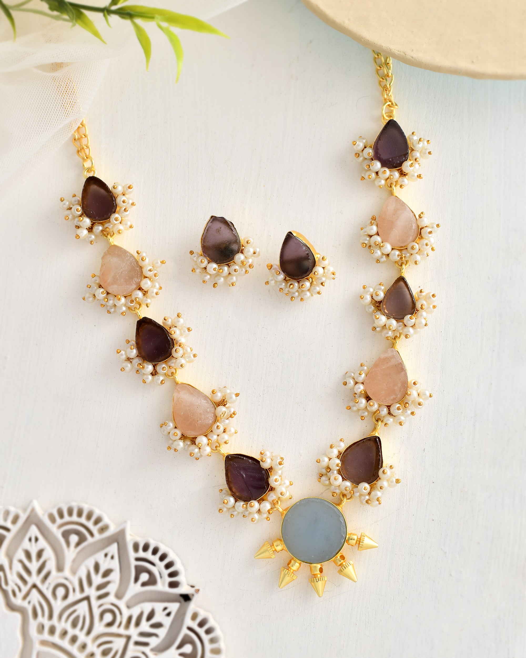 FUSION LONG BULLET NECKLACE